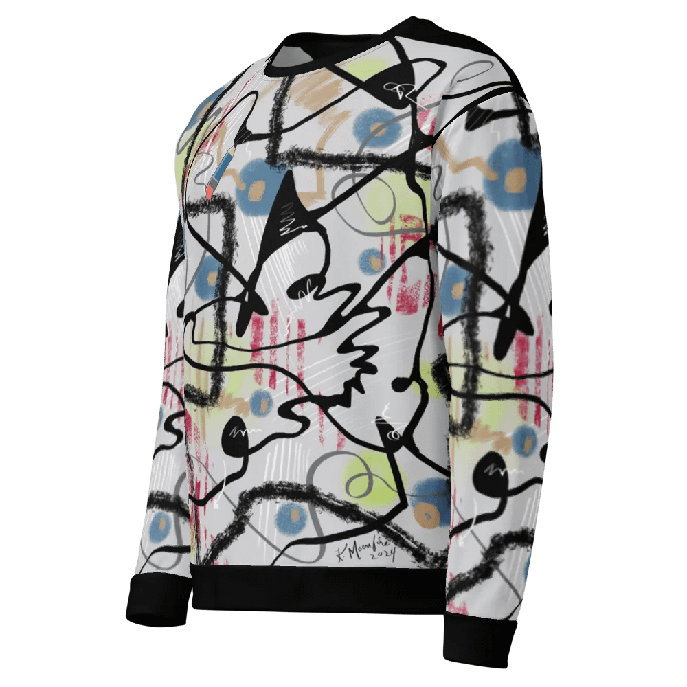 ScribbleWear 'Pencil' Unisex Art Sweatshirt product image (3)