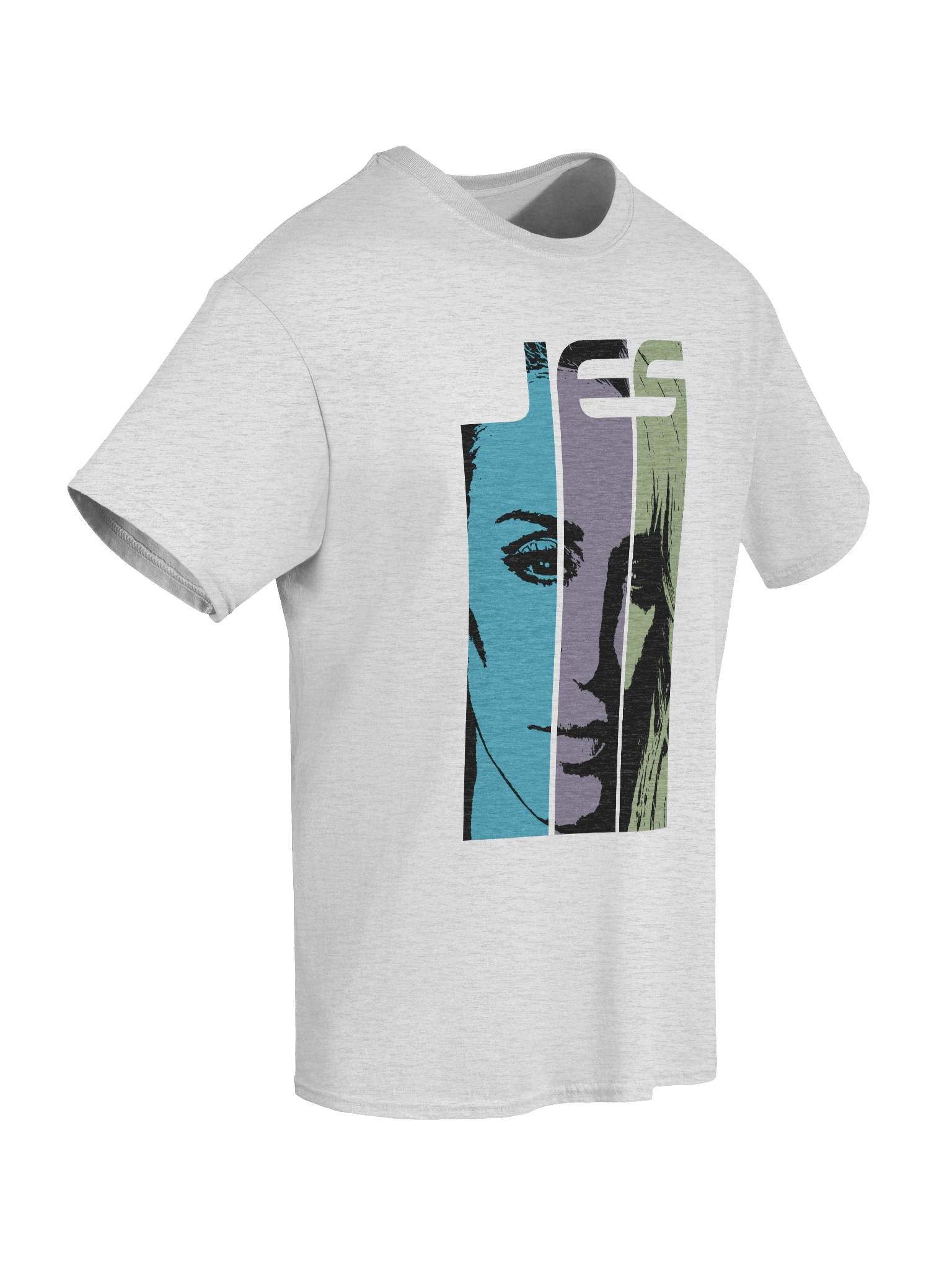 JES Classic Ash Grey Cotton Tee product image (8)