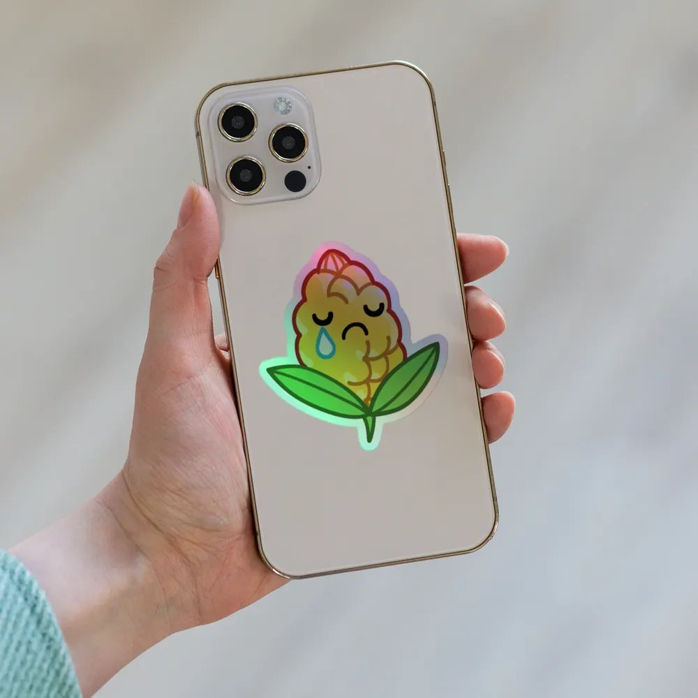 Sad Corn Sticker product image (6)
