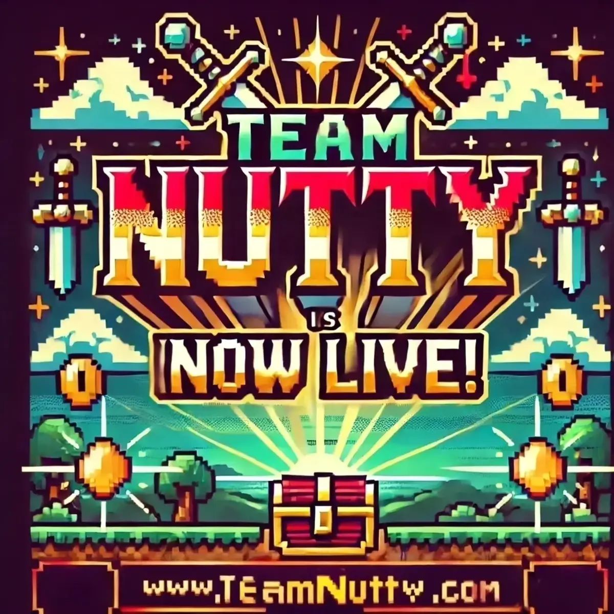 TeamNutty.com After almost a year of procrastinating my website is up. Come check out the new gear and merch. Future Collaborations coming soon. Open to Collab with others and help all our communities grow together #TwitchStreamer #TeamNutty #NuttyCollabs 