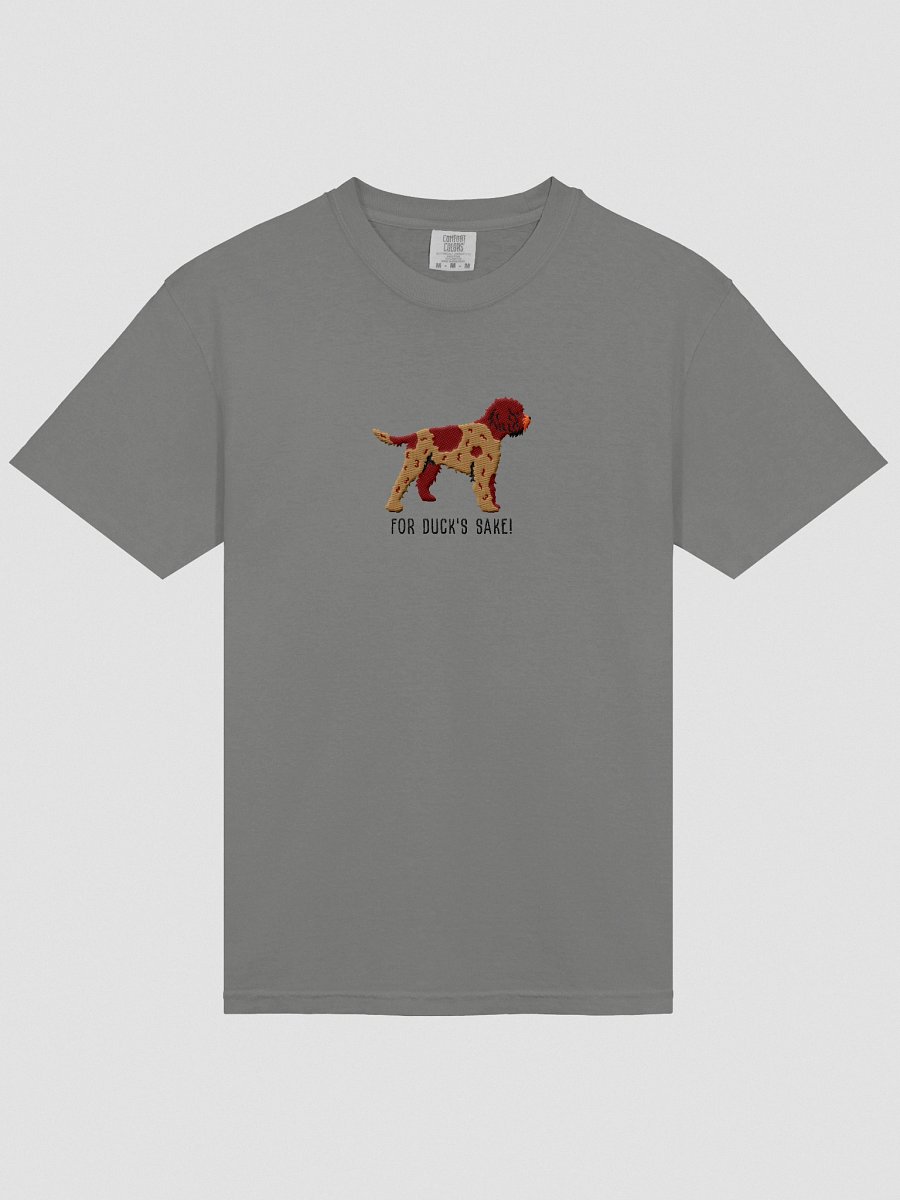 For Duck's Sake! T-Shirt(Embroidered) of a Lagotto Romagnolo(Liver Roan) product image (17)
