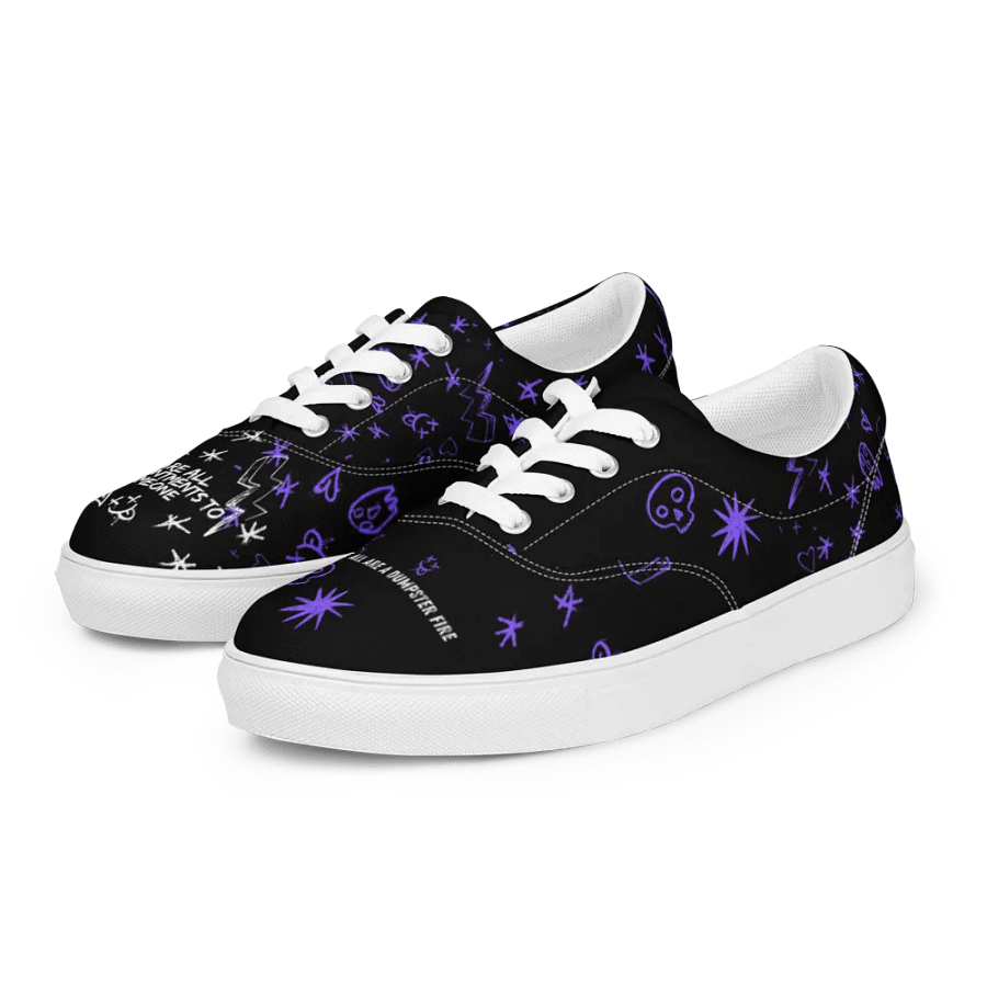 Misfits Graffiti Women's Canvas Sneakers product image (5)