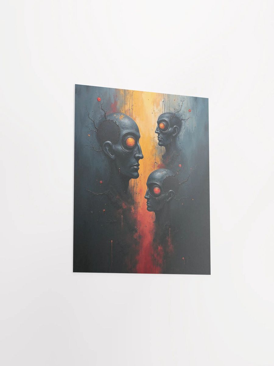 Ethereal Glowing Eyes Poster product image (19)