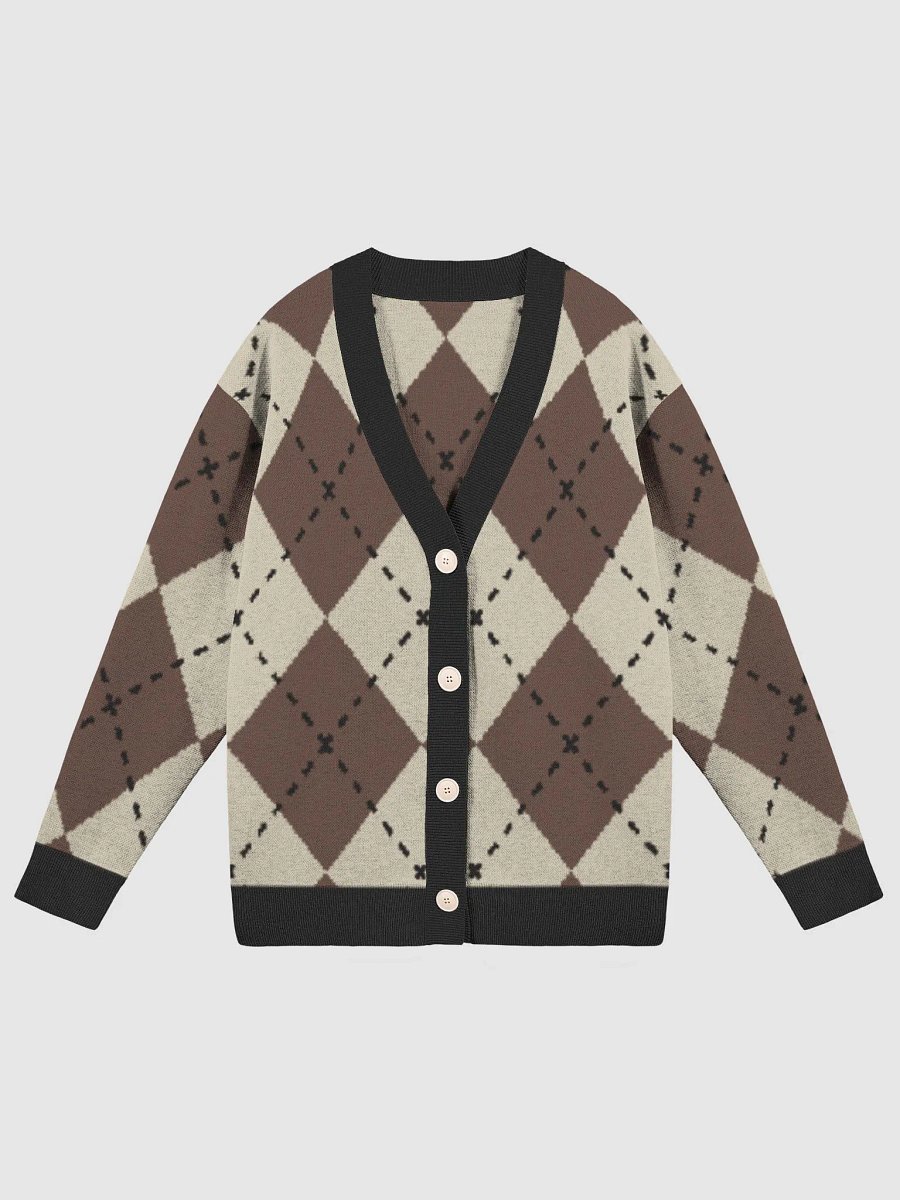 Pupper Pantone Argyle Knit Cardigan product image (1)