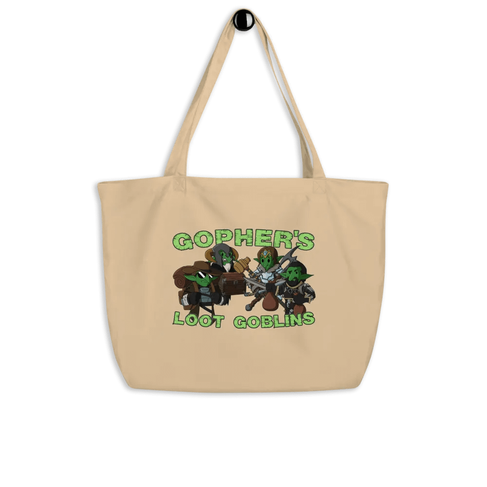 Gopher's Green Loot Goblins Tote product image (3)