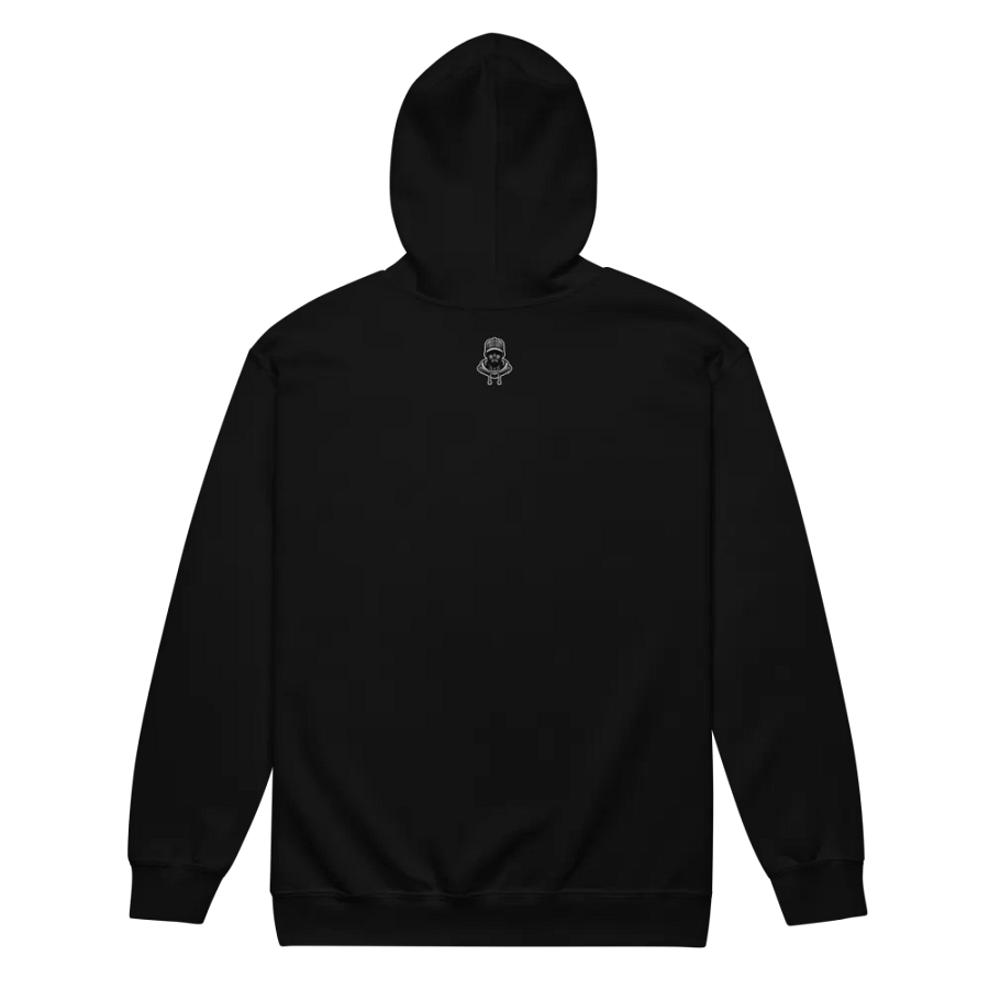 FOCUSED Zip Hoodie (Black) product image (5)
