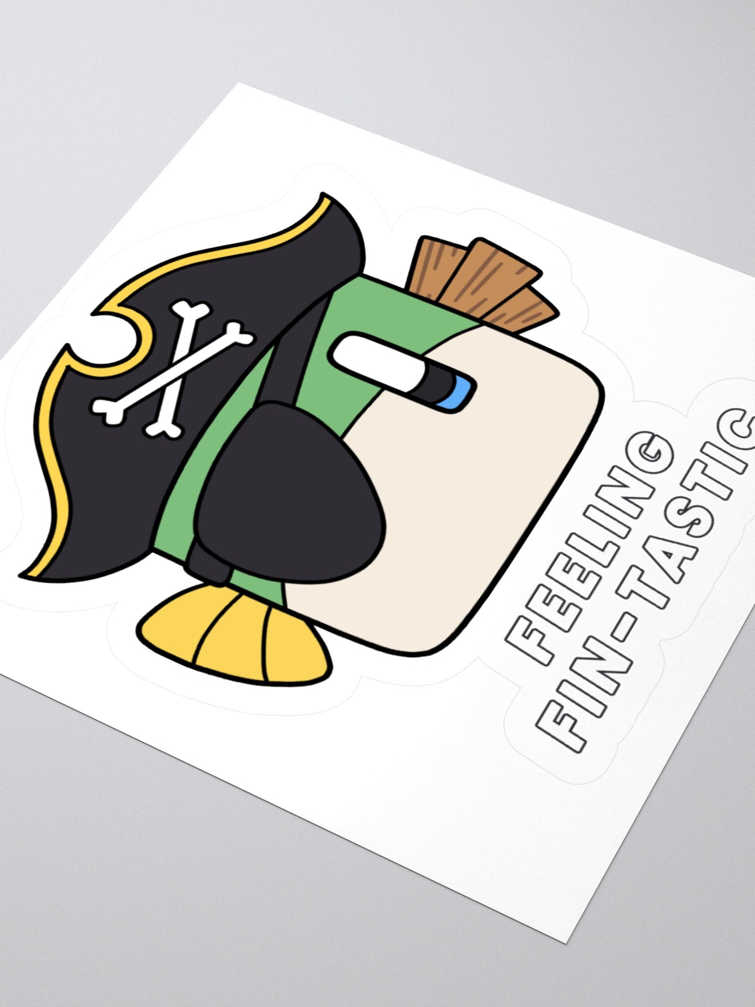 Feeling Fin-Tastic Sticker! product image (3)