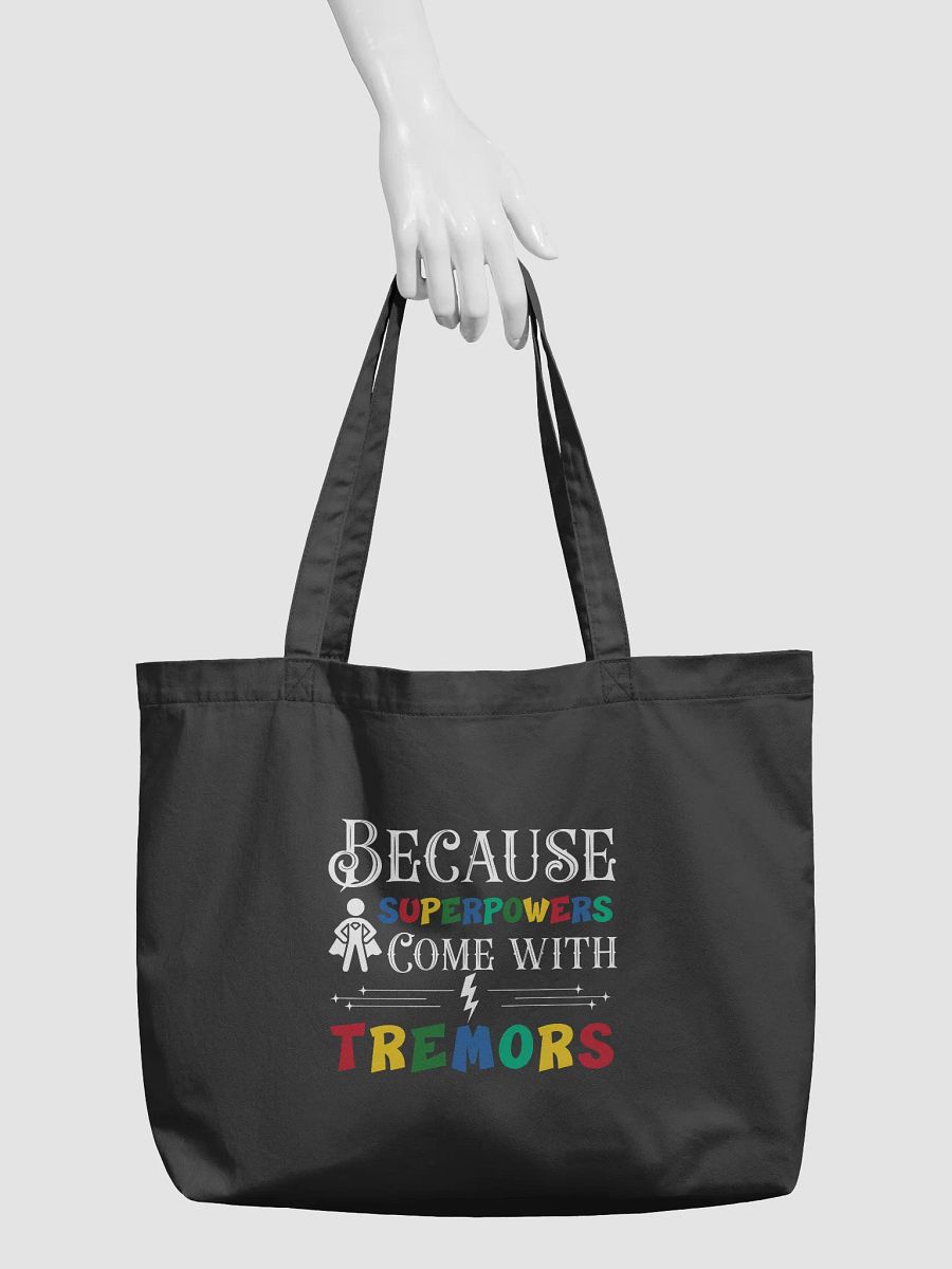 Because Superpowers Come with Tremors Parkinson Eco Tote Bag product image (3)