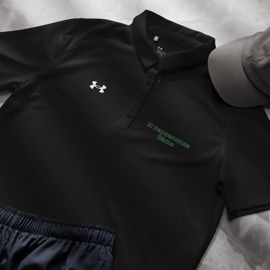 Women's Polo Shirt - Embroidered - It Happennnns Camo product image (18)