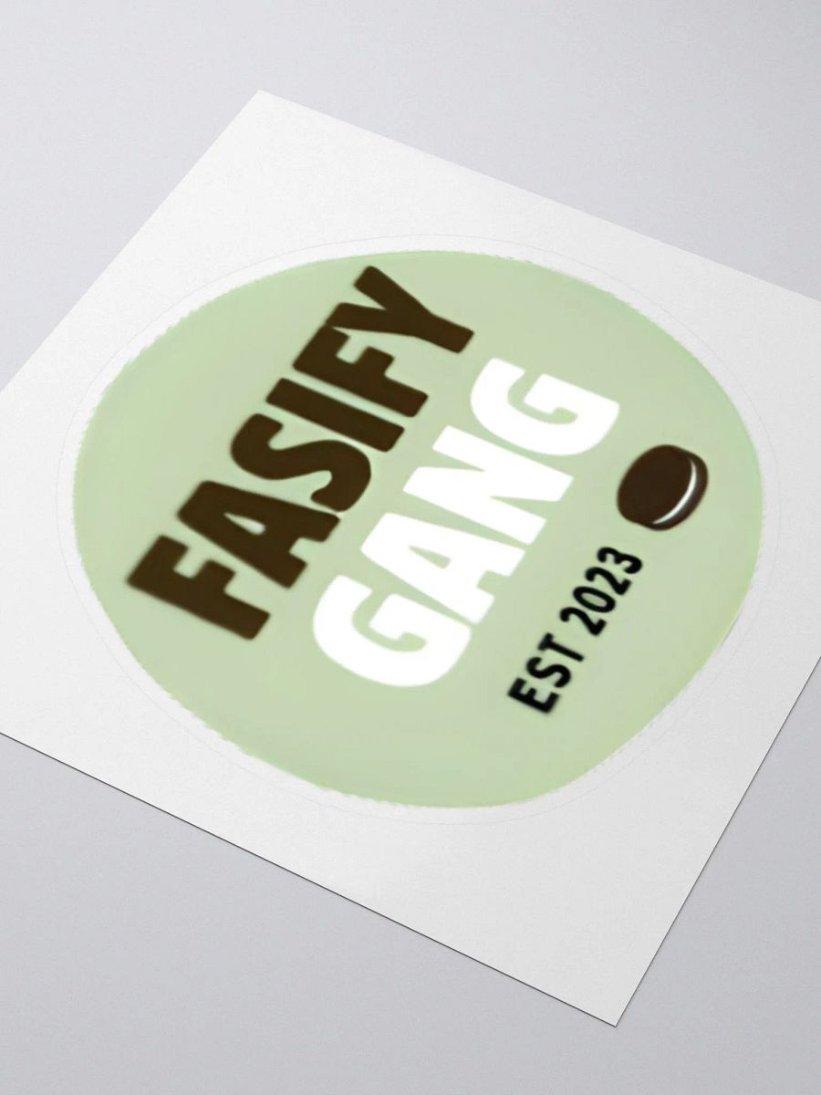 Fasify Gang Sticker product image (3)