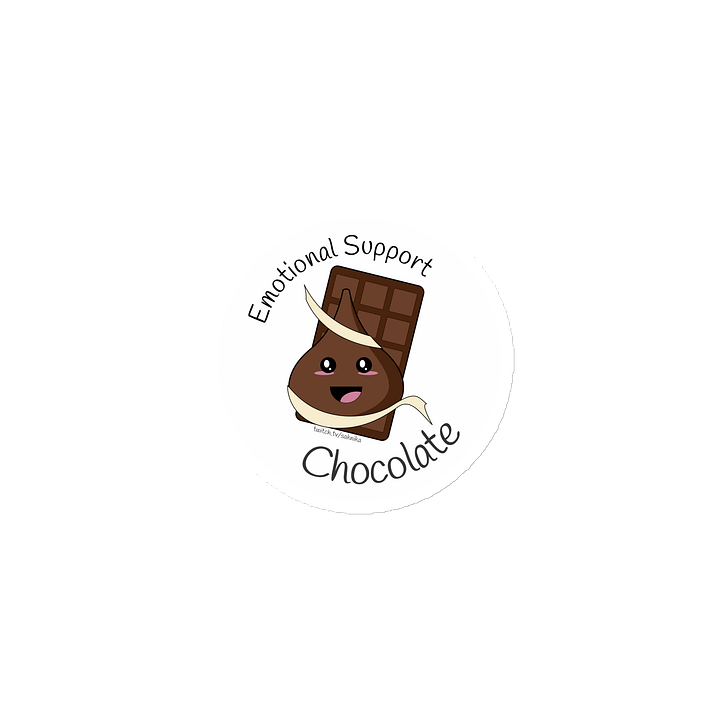 Emotional Support Chocolate Magnet product image (1)