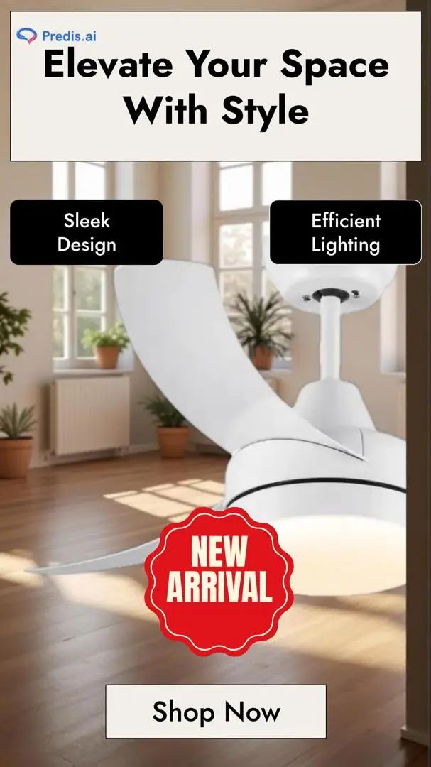 Transform your living area with the 42 Inch Indoor White Ceiling Fan! 🌀 This sleek fan not only provides optimal airflow but also enhances your home’s aesthetic with its matte white finish. Crafted from durable ABS and Q235 steel, it promises longevity and modern elegance. The integrated LED light offers both brightness and energy efficiency, making it perfect for any room. 🌟 Measuring 42 inches, it's ideal for medium-sized spaces, balancing style and utility effortlessly. Upgrade your home’s ambiance and enjoy a refreshing breeze with this stylish addition . . https://www.puritific.ca/products/42-inch-indoor-white-ceiling-fan-with-led-light #PurilificExperience #madewithpredisai