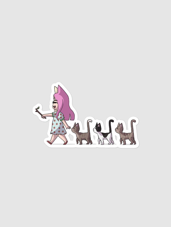 Sticker of all the cats product image (1)