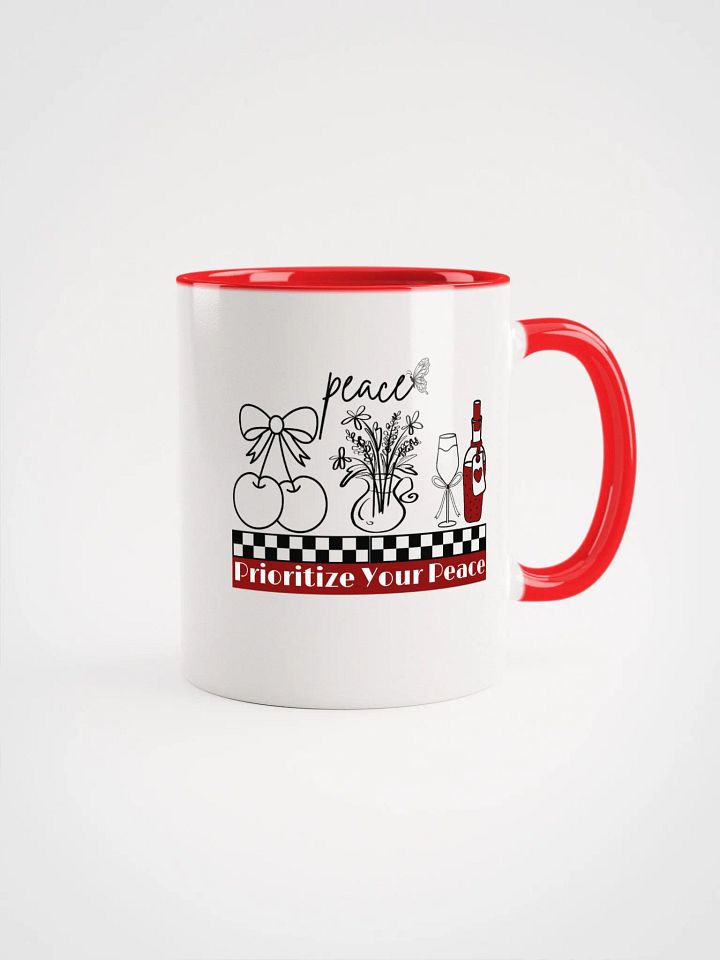 Prioritize Your Peace Self-love Ceramic Mug product image (1)
