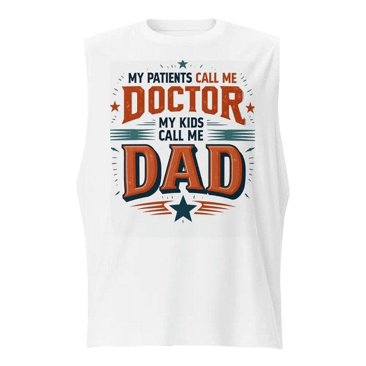Doctor Dad Graphic Muscle Tank product image (1)