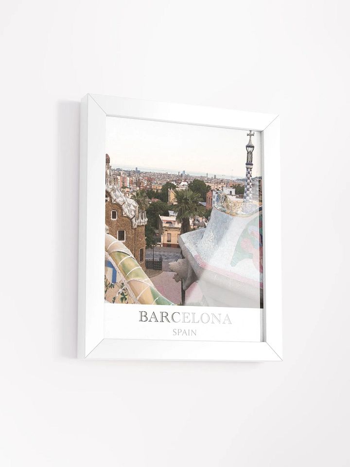 Barcelona - Framed High-Quality Matte Poster product image (2)