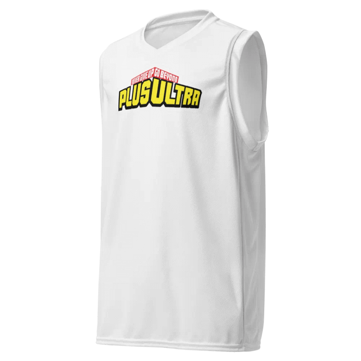 Never Give Up Go Beyond Plus Ultra Basketball Jersey product image (1)