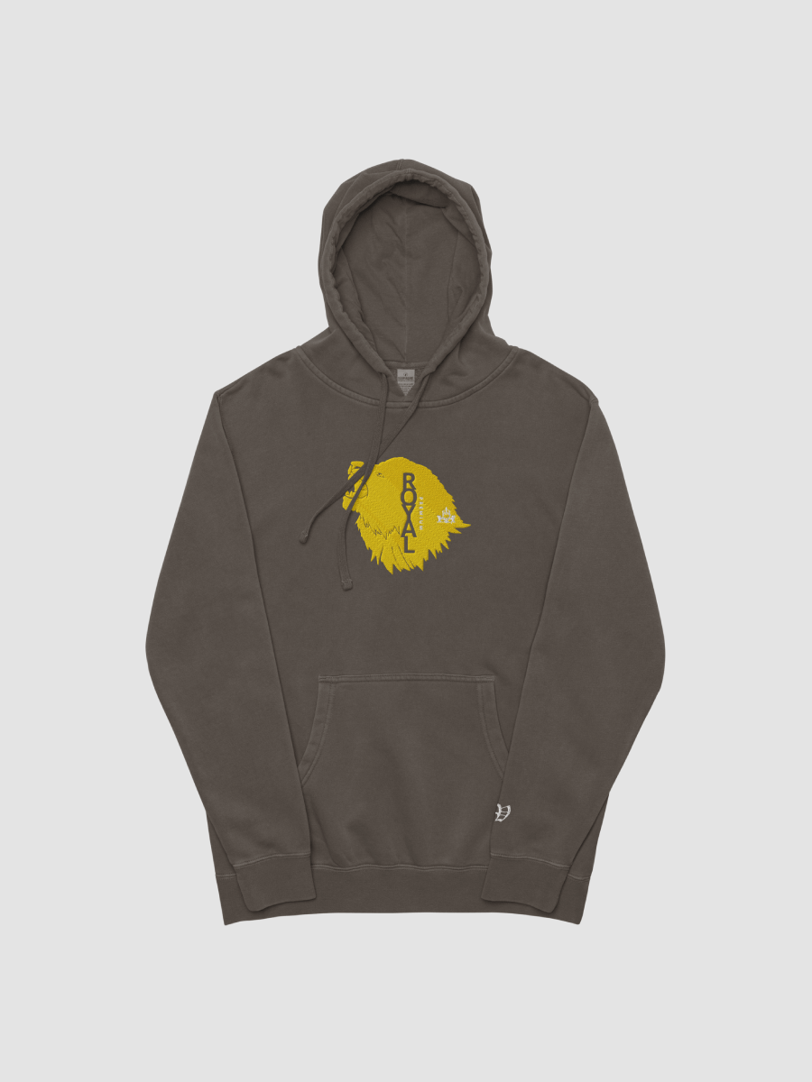 VictorIvyic Royal Premium Pigment Dyed Embroidered Hoodie product image (3)