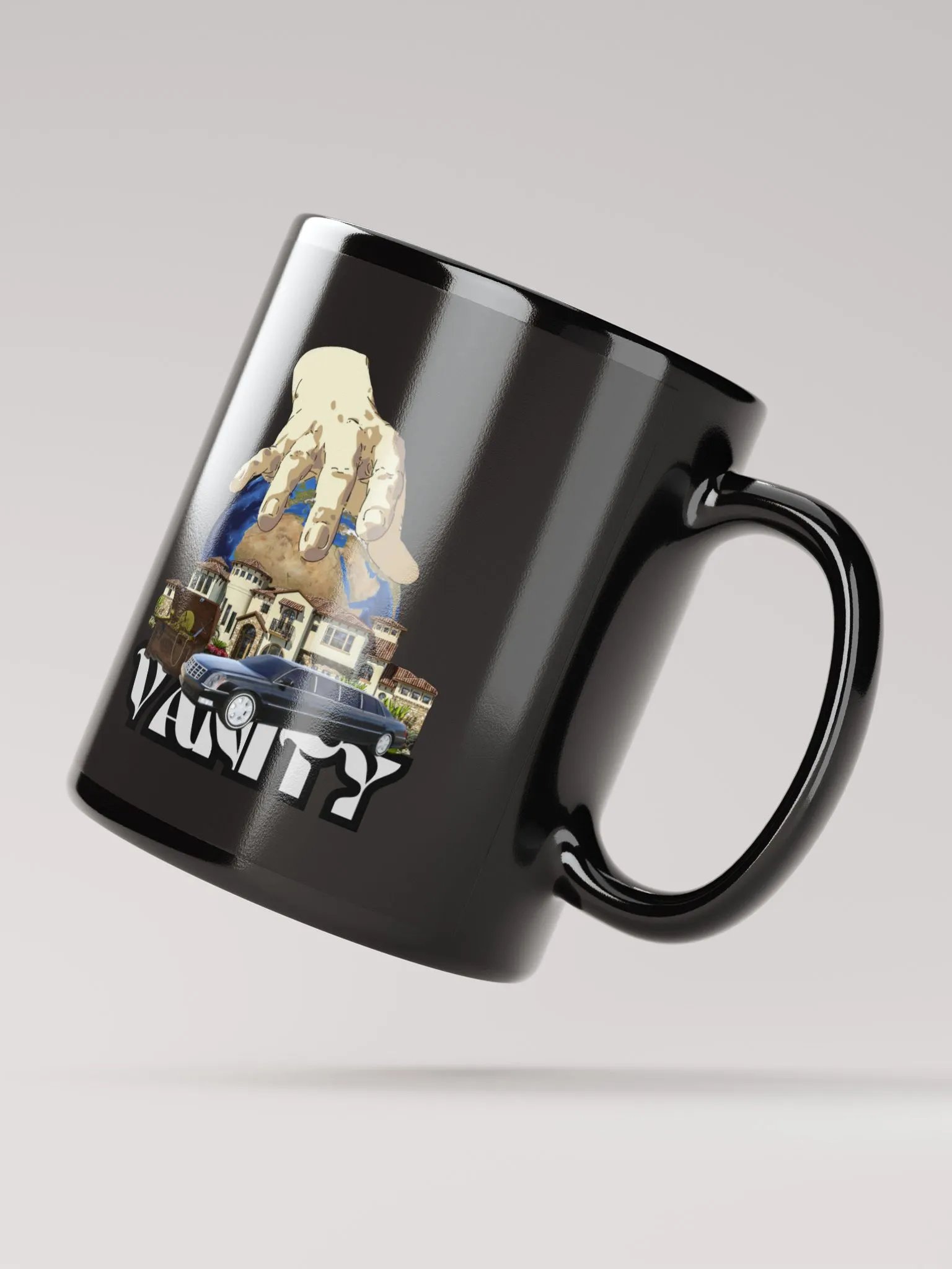 Vanity Black Mug product image (2)
