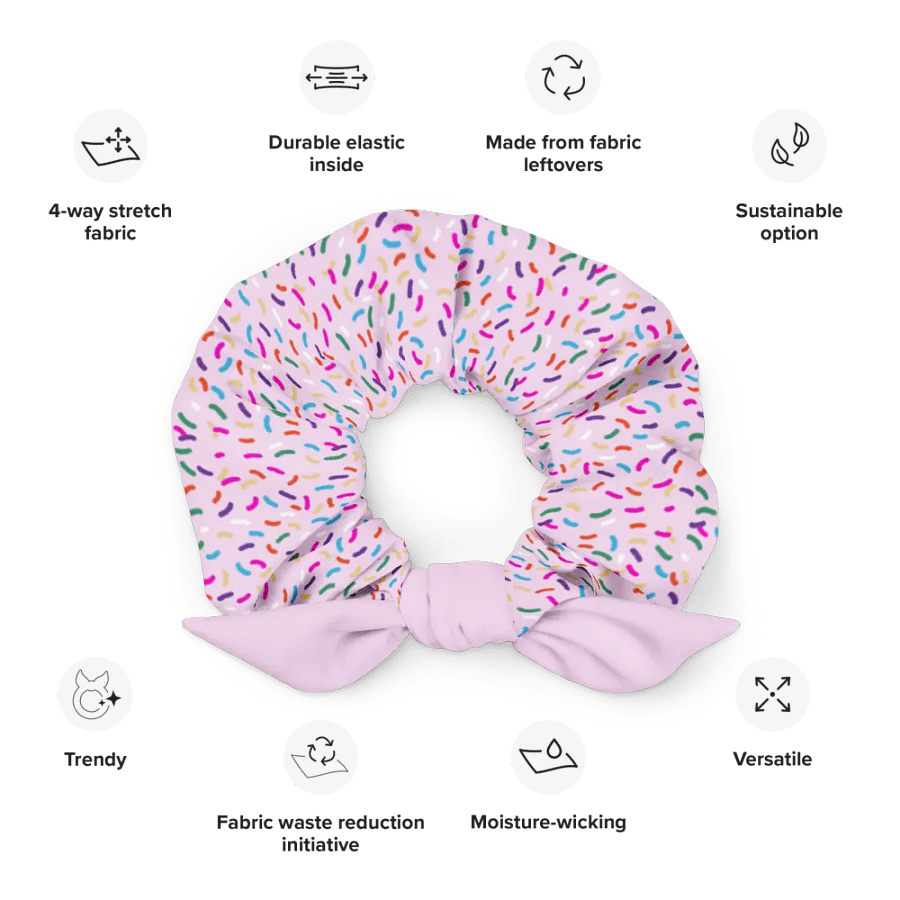 Pink Sprinkle Scrunchie product image (12)