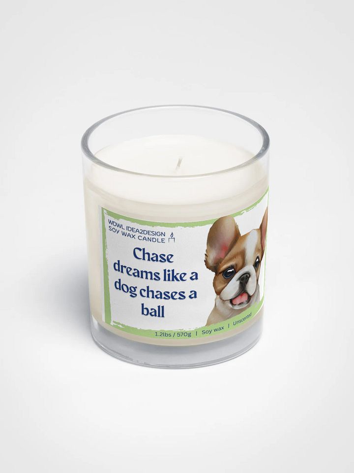 French Bulldog Dog Lover Best Gift, Large Capacity, Great Value & Eco-Friendly Candle – 1.2 lbs of Pure Serenity product image (2)