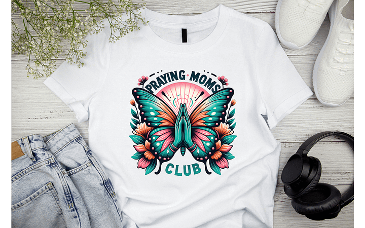 Praying Moms Club Tee product image (1)