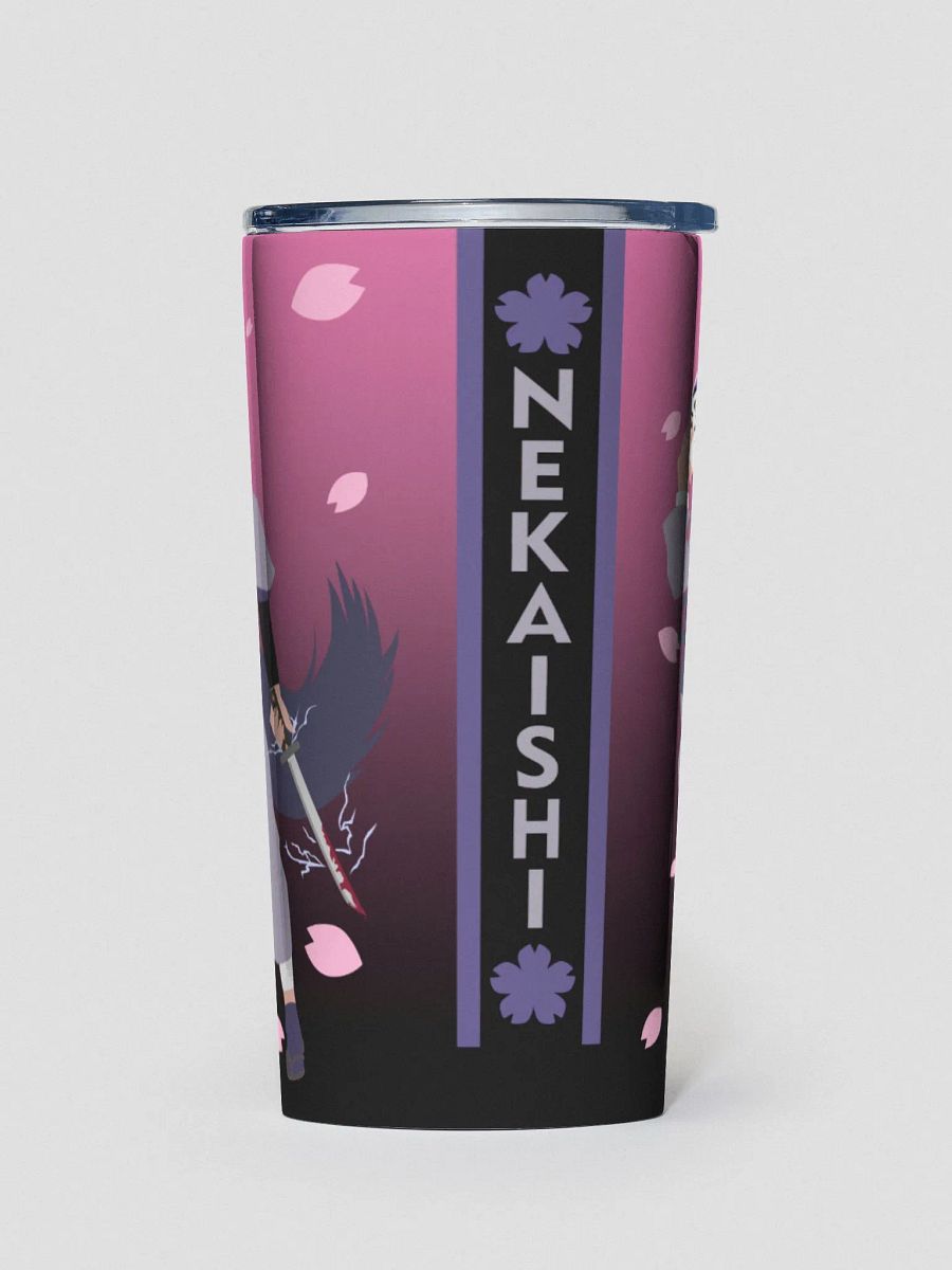 20oz Stainless Steel Tumbler - LowPro | Dark Mode | Pink Fade product image (2)