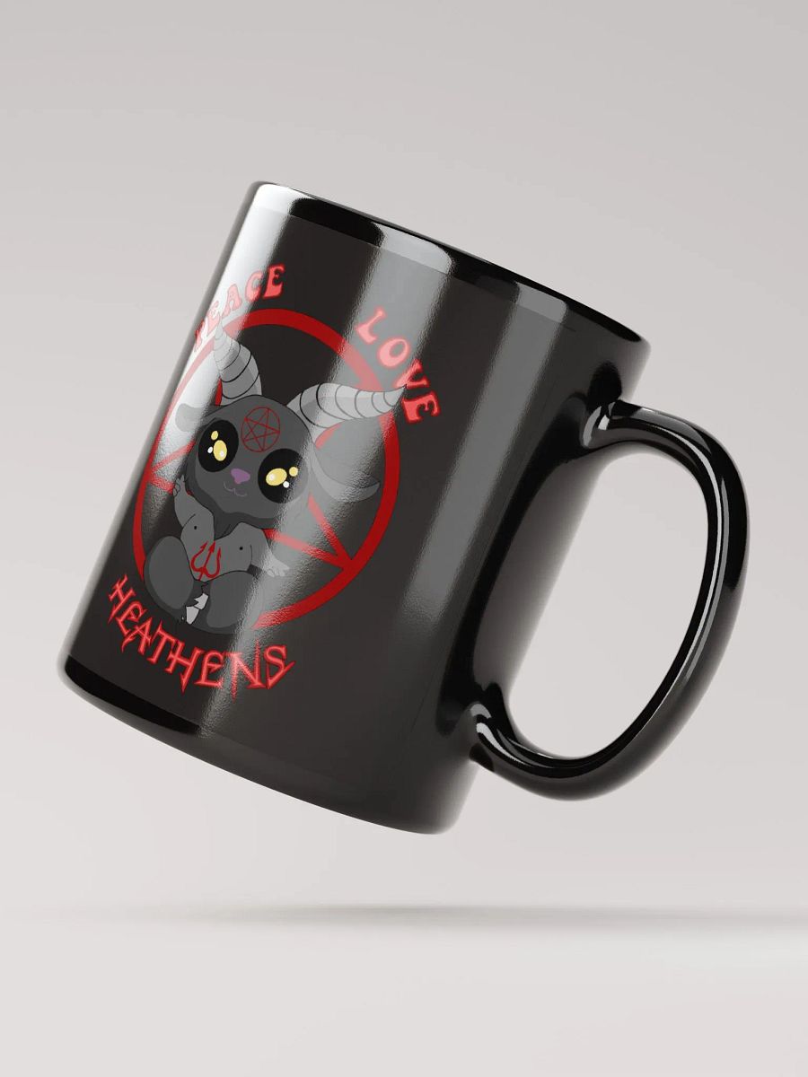 Peace, Love, Heathens Mug - Red product image (2)