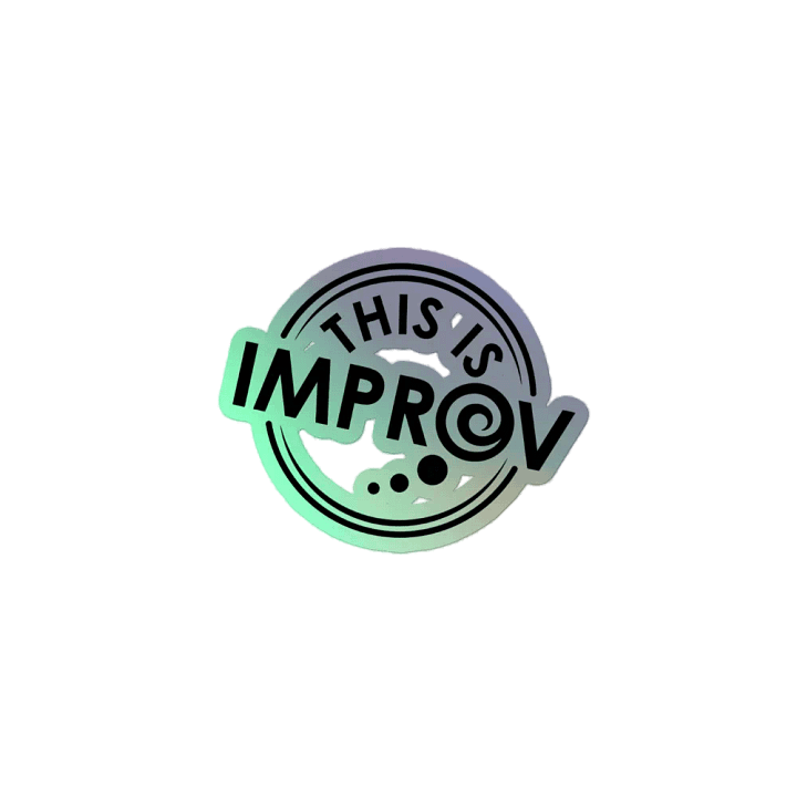 This Is Improv Sticker product image (2)