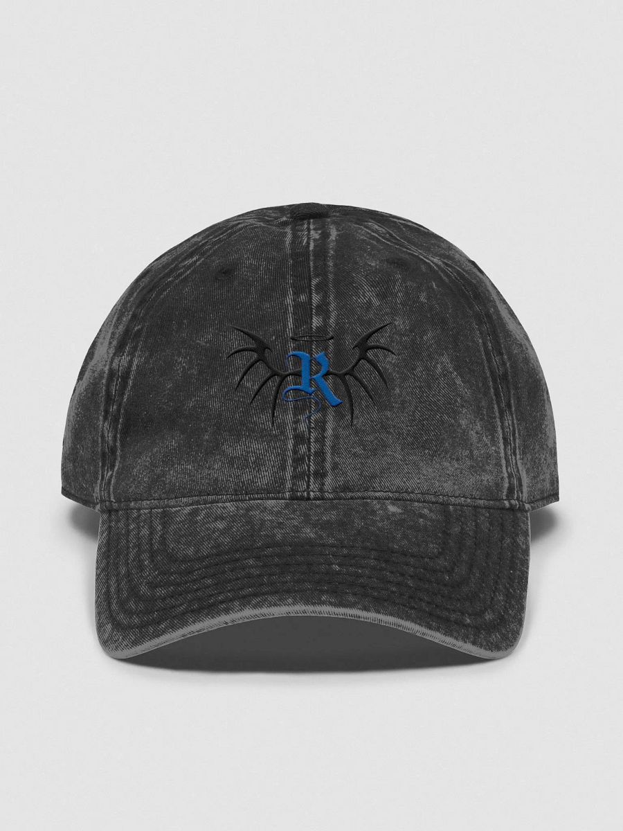 RafaZafar Logo Vintage Wash Dad Hat (blue) product image (1)