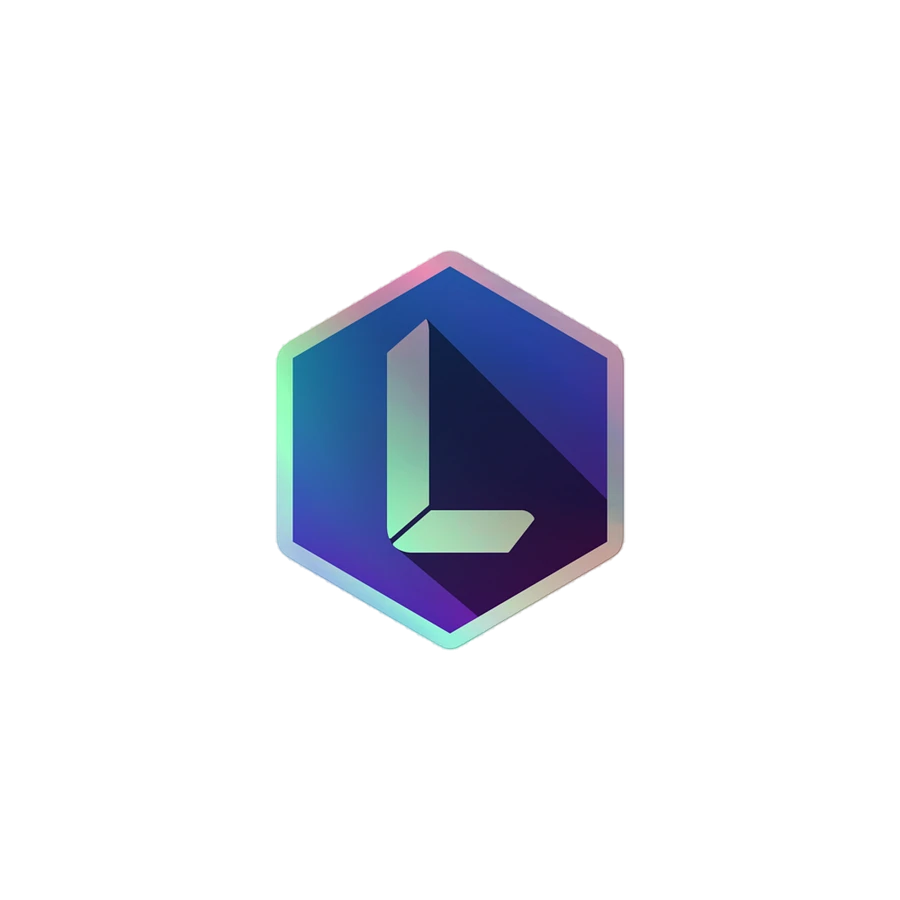 Legundo Logo Holographic Sticker product image (1)