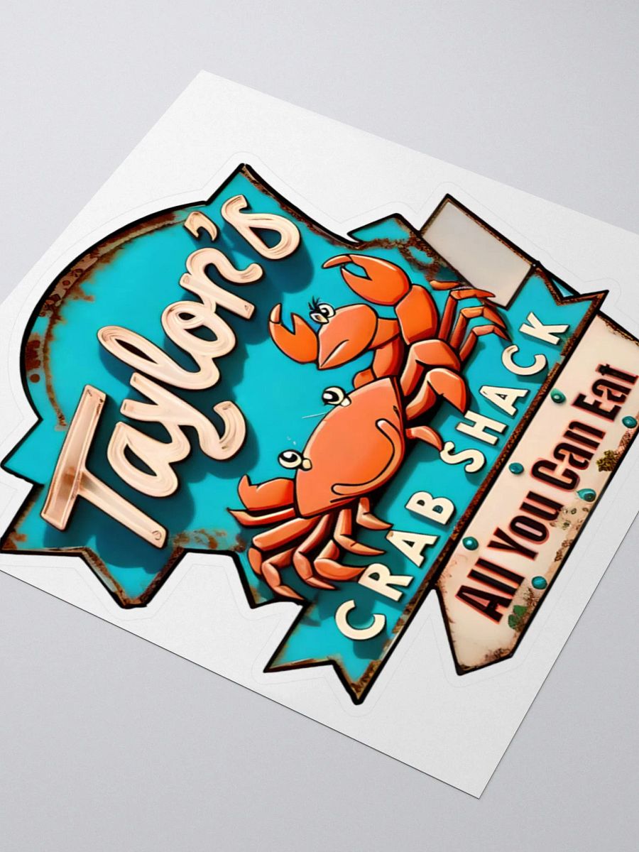Taylor's Crab Shack Sticker product image (3)