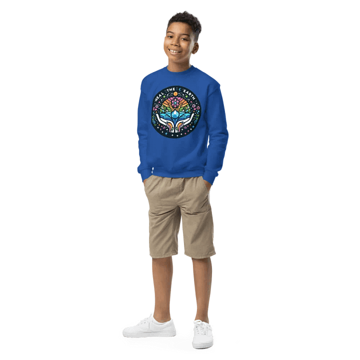 Celestial Earth Youth Sweatshirt product image (1)