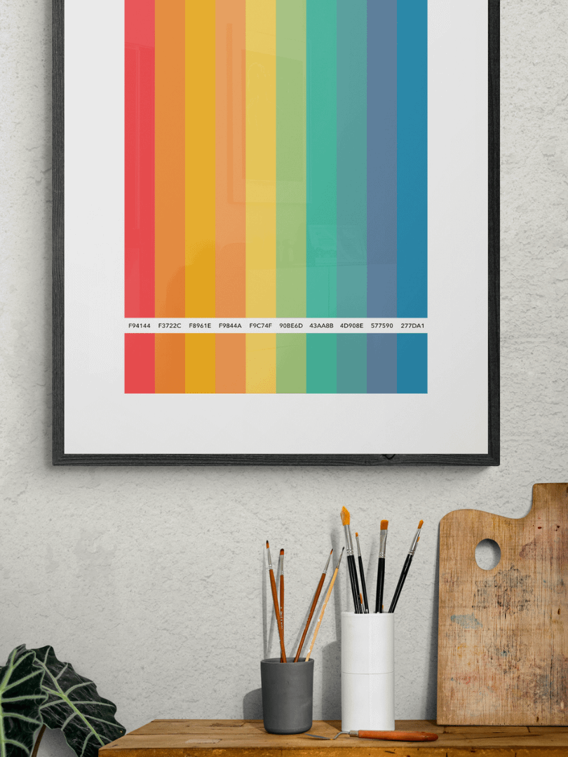 COLOR PALETTE 004 • WALLART DECOR product image (5)
