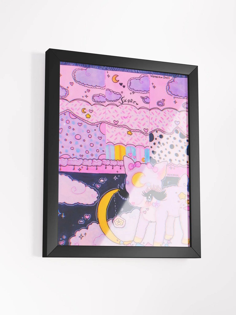 Sugar Deer Framed Art Print product image (3)