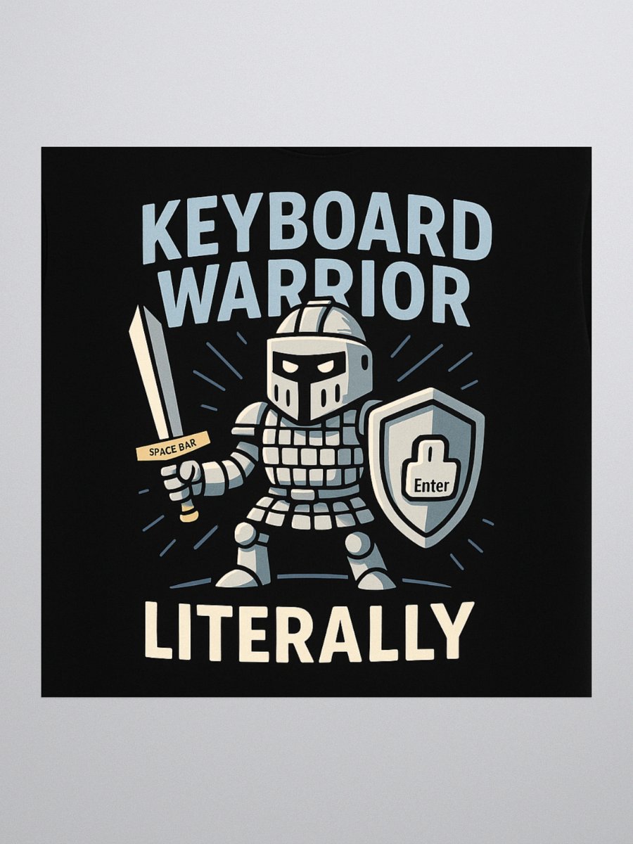 KEYBOARD WARRIOR – STICKER product image (1)