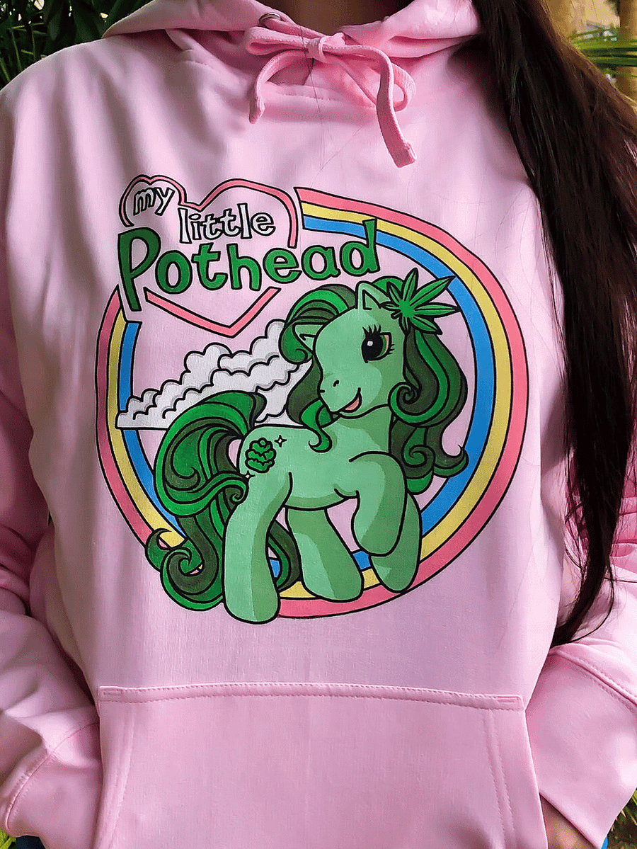 Little Pothead Cannabis Hoodie product image (4)