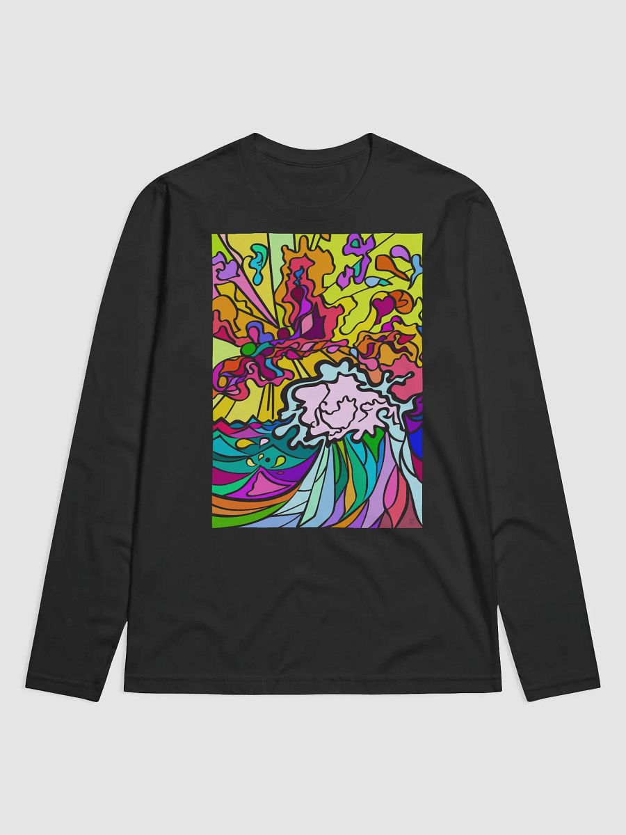 Vibrant Flow Long Sleeve - Wave at Sunset product image (3)
