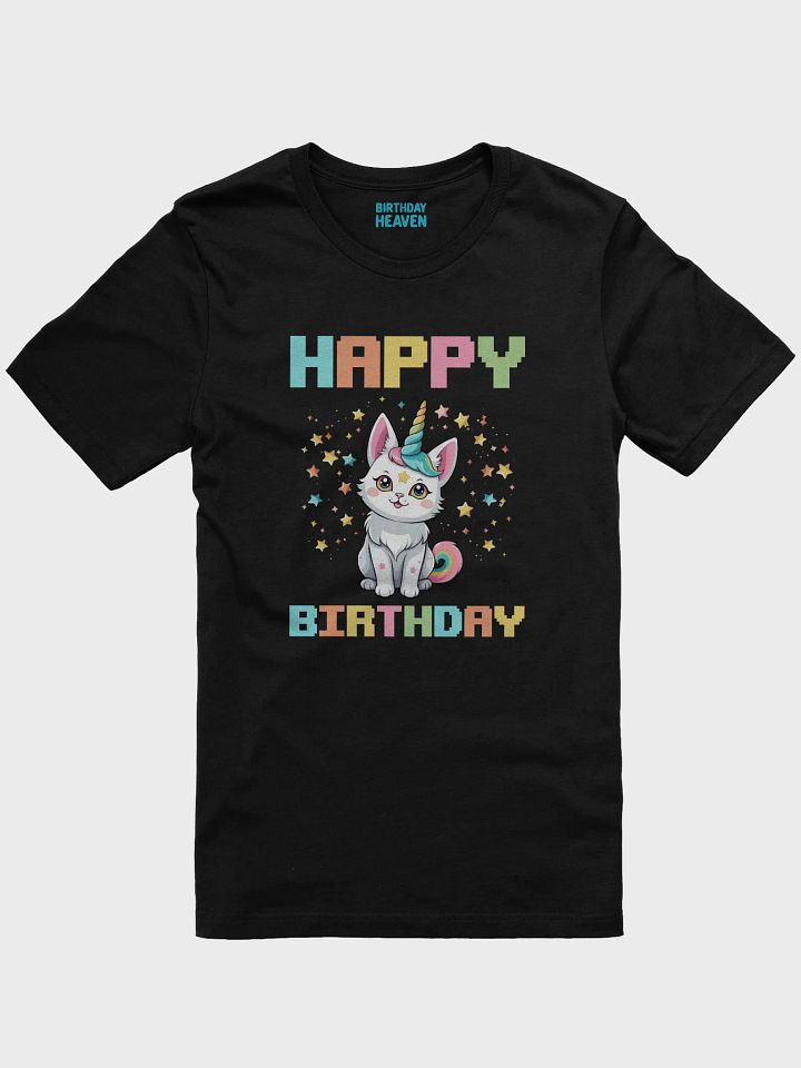 Happy Birthday (Cat Unicorn) T-Shirt product image (5)