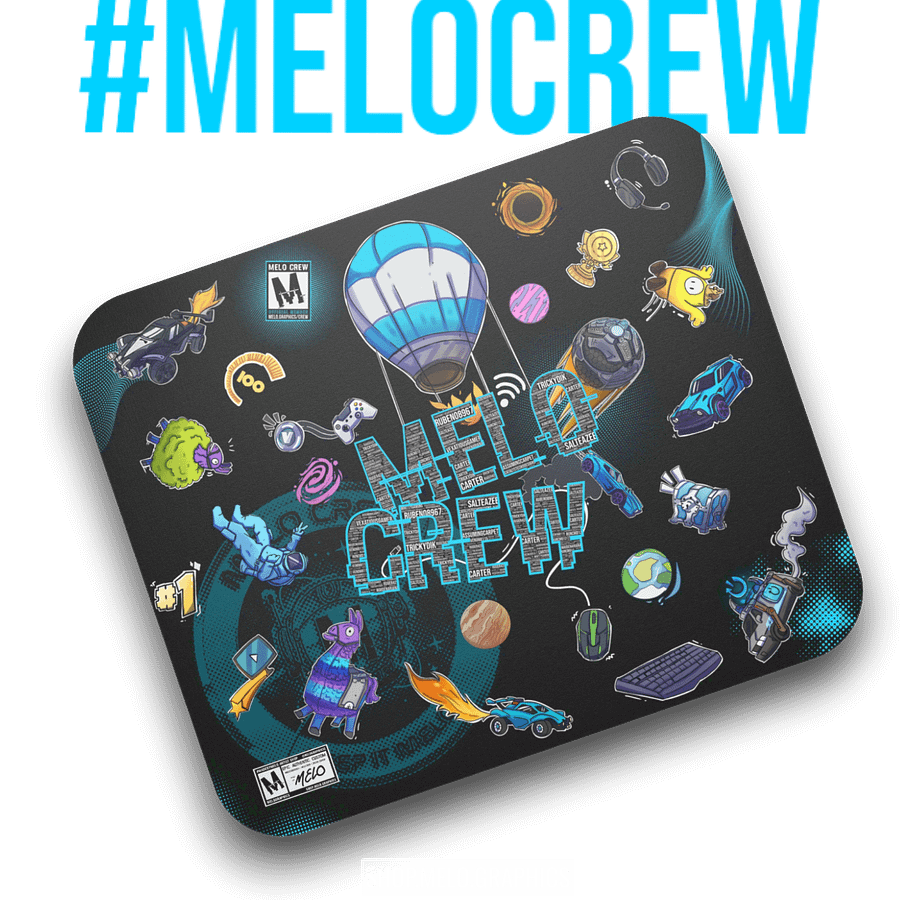 #MELOtober 2024 Personalized MELO CREW Chaos - Mouse Pad | #MadeByMELO product image (1)