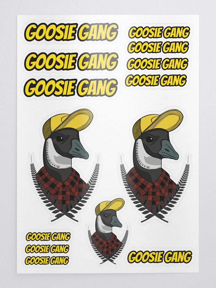 GOOSIE GANG STICKER KIT product image (1)