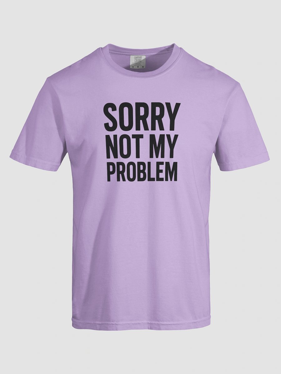 Sorry Not My Problem Graphic Tee product image (73)