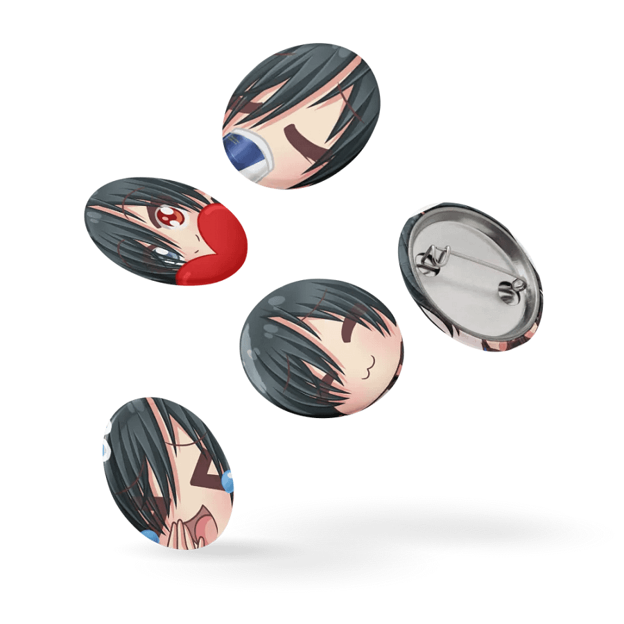 Yui Emote Pin set product image (9)