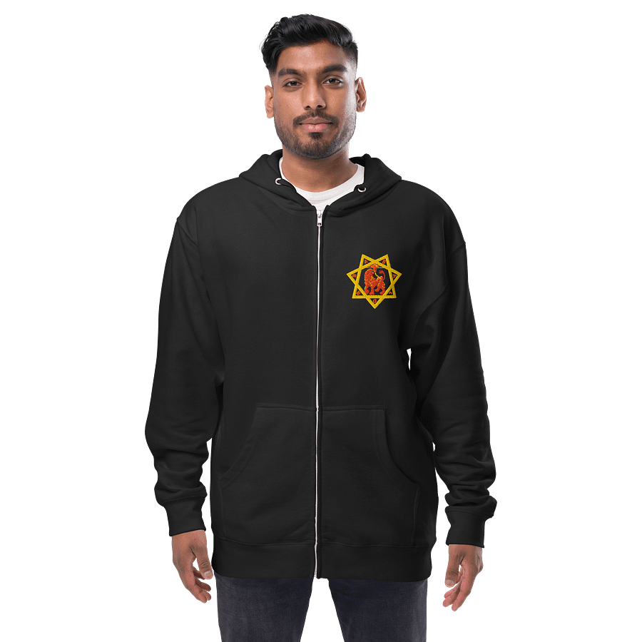 Babalon Star Embroidered Zip Hoodie product image (2)