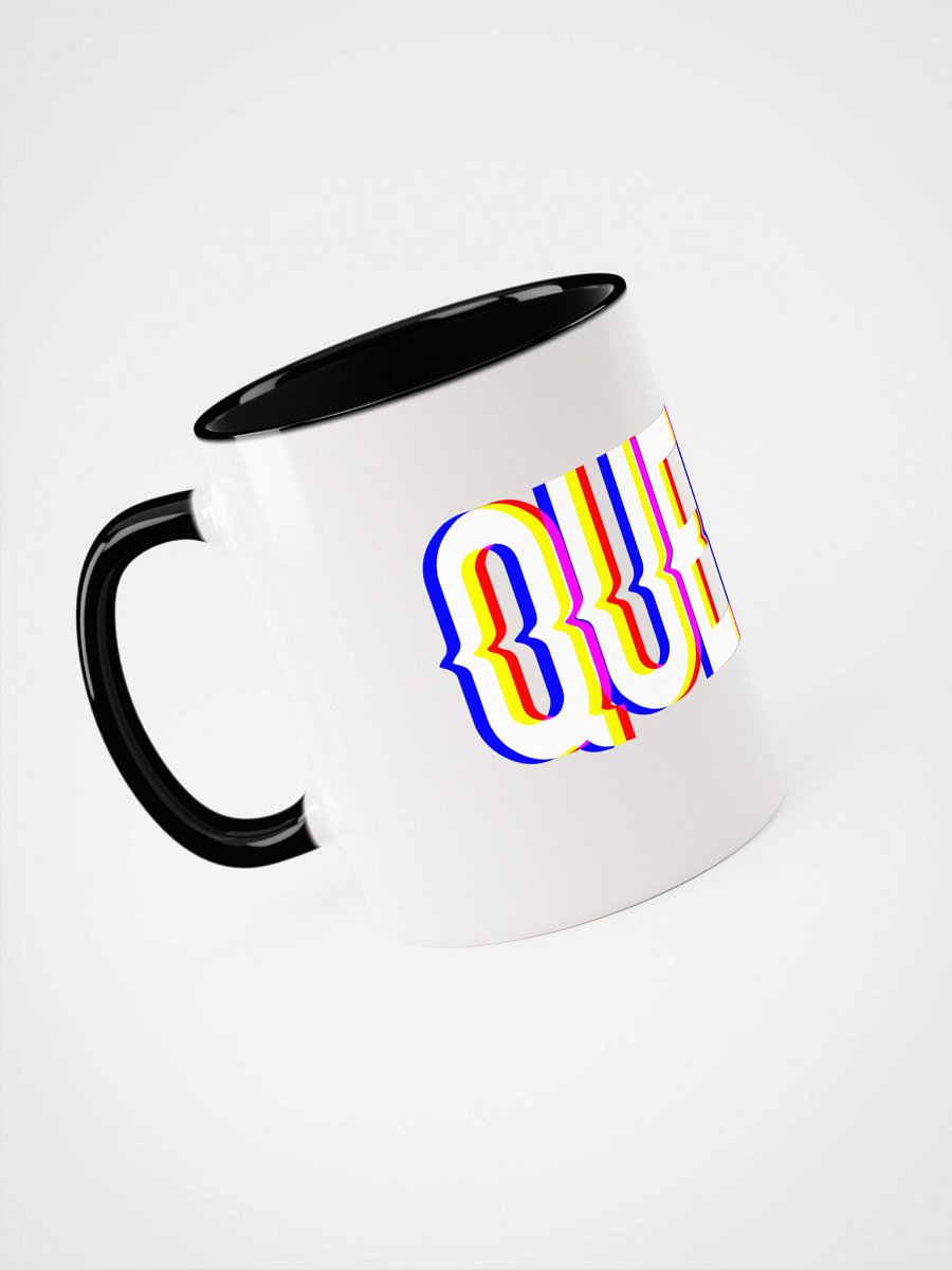 Vibrant QUEER Ceramic Mug product image (5)