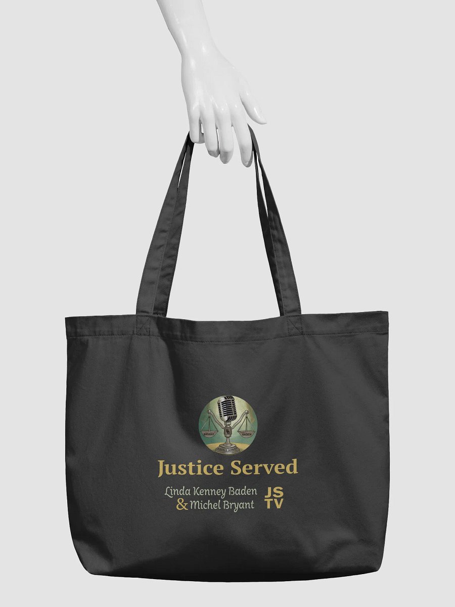 Justice Served TV Tote Bag - Black product image (3)