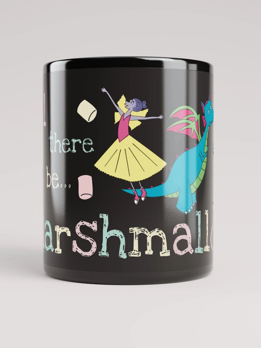 Will there be... Marshmallows? Black mug product image (5)