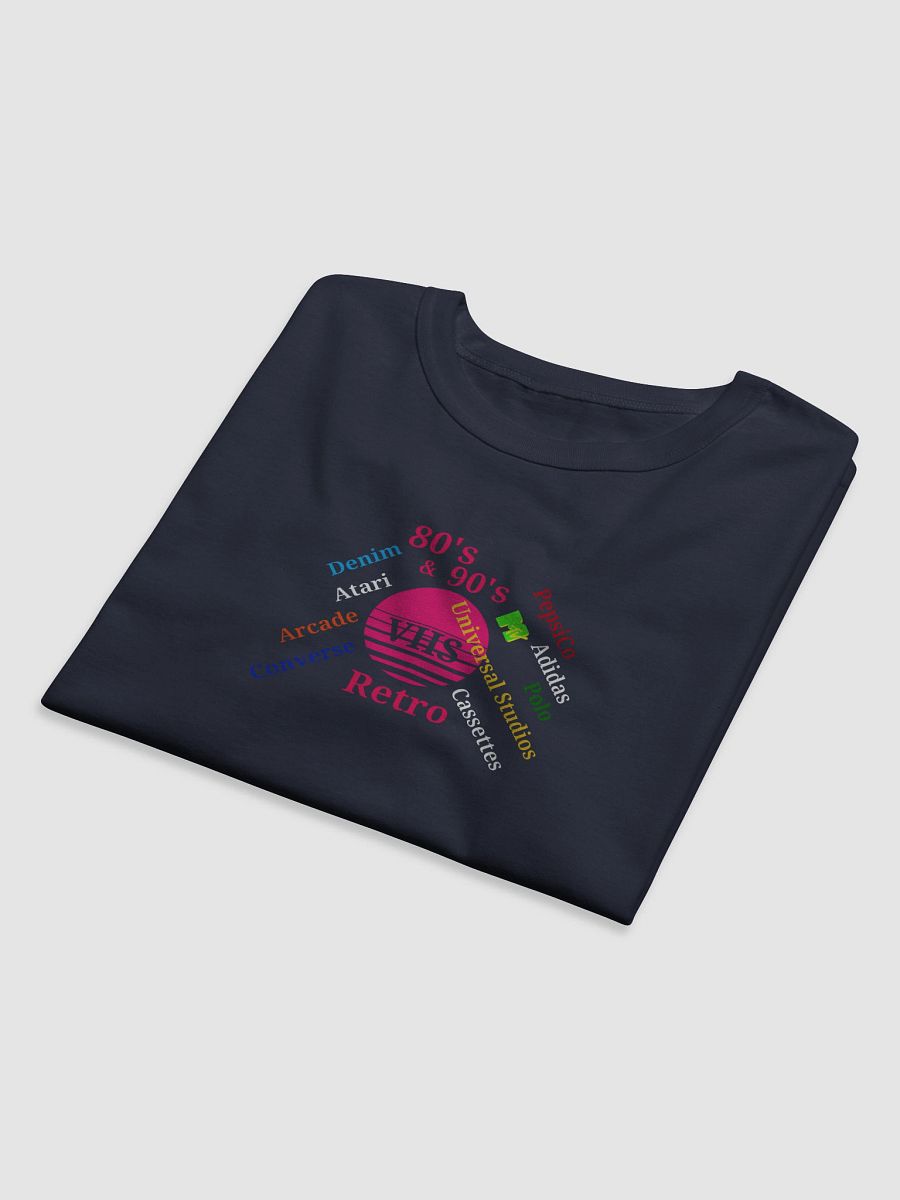Retro Nostalgia VHS Circle T-Shirt product image (6)