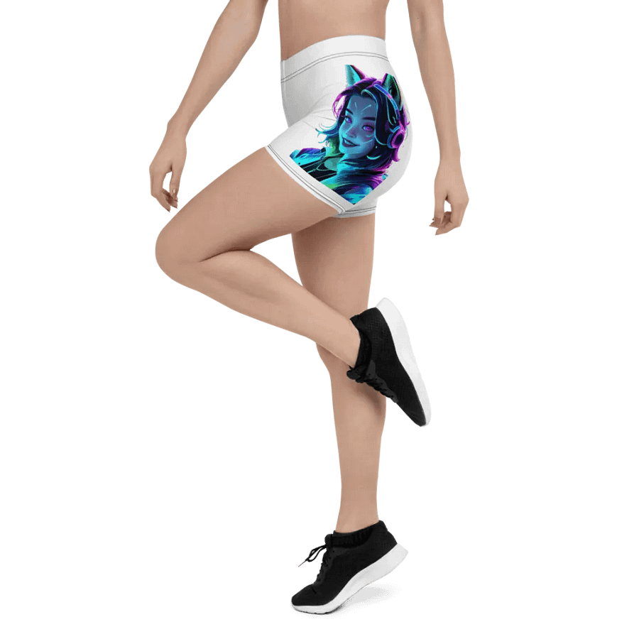 KittyWubsDub Yoga Shorts product image (4)