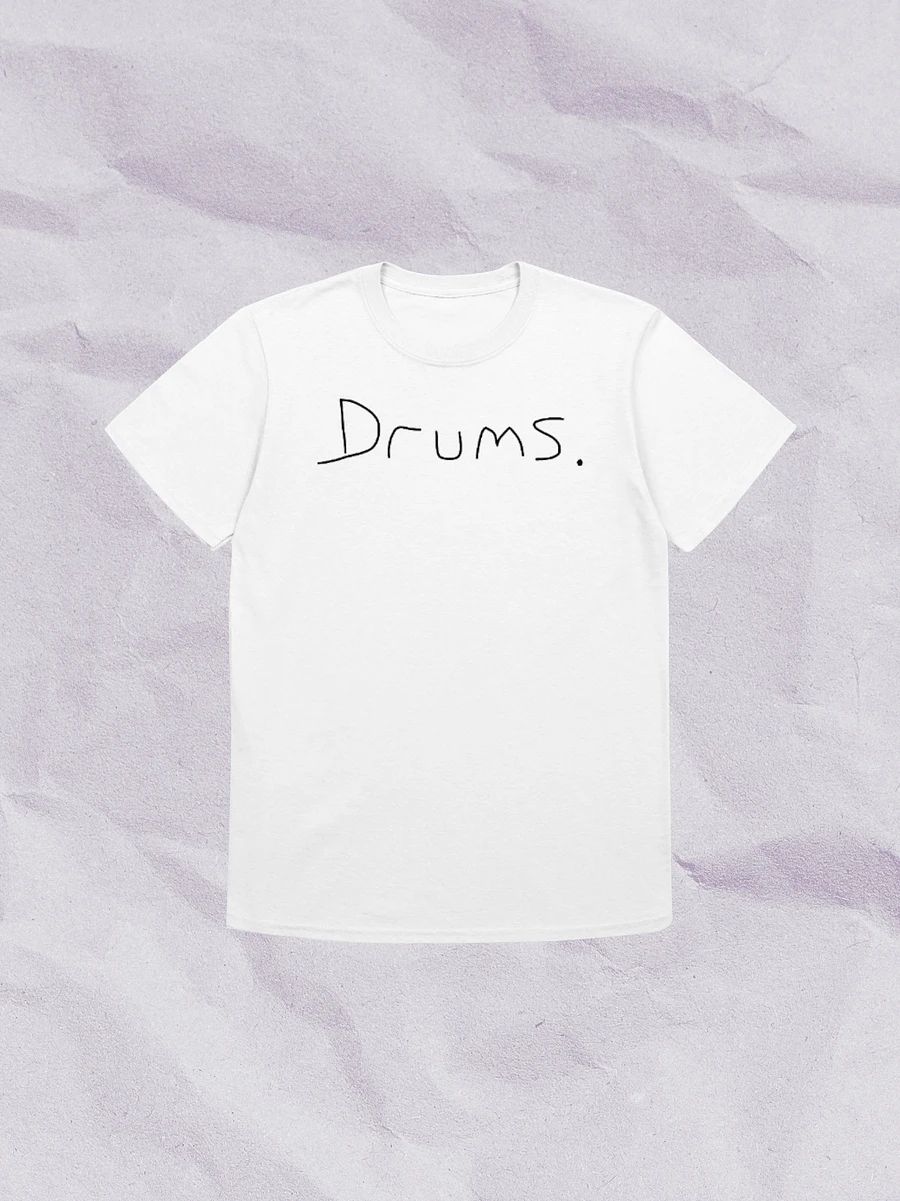 Drums. Tee product image (1)